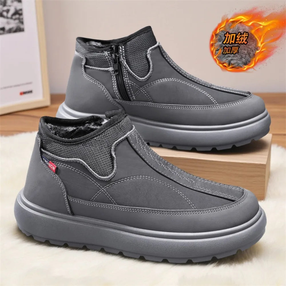 Shoes for Men Casual Sneaker Casual Shoes Soft and Comfortable Sports and Leisure Winter Boots for Men Non-Slip Wear-resistant