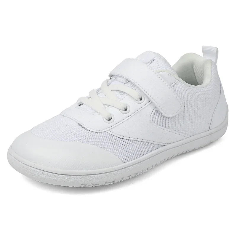 Kids Wide Barefoot Shoes Boys Girls Minimalist Sneakers Lightweight Non Slip Natural Children Walking Shoes Skate Flat