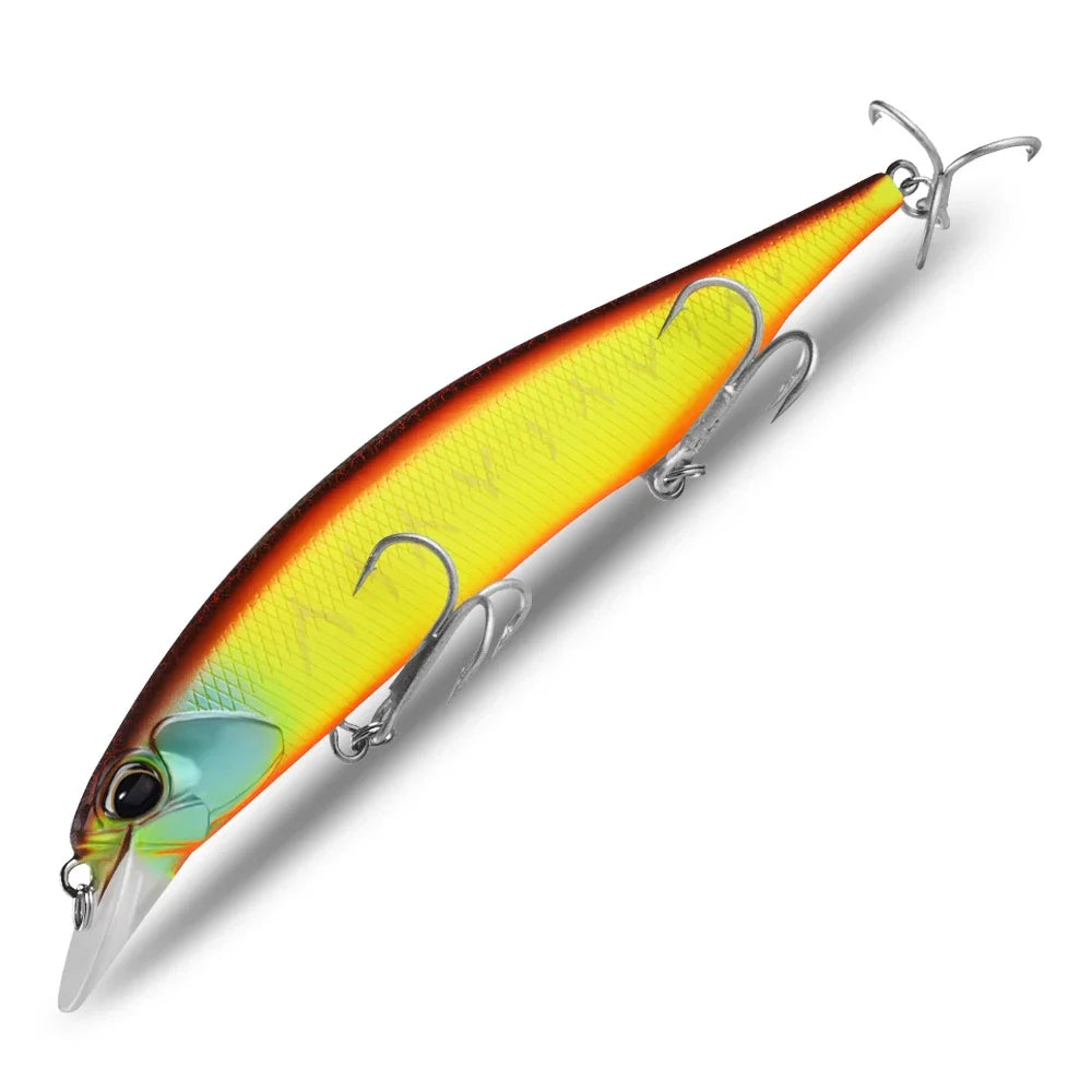 BEARKING 12cm 18g hot model fishing lures hard bait 10color for choose minnow quality professional minnow depth1-1.8m
