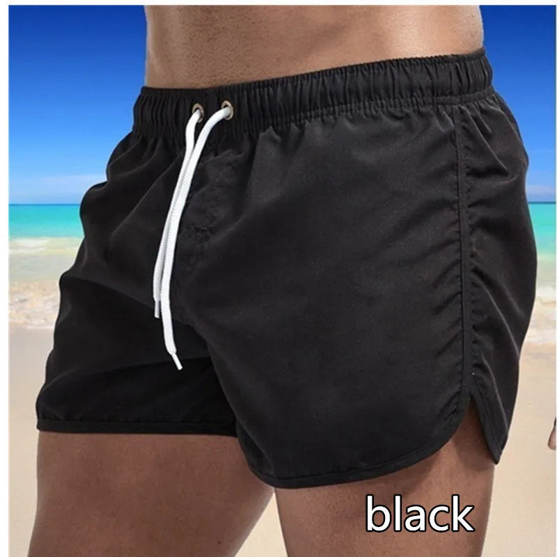 2025 New Man Swimwear Swim Shorts Trunks Beach Board Shorts Swimming Pants Swimsuits Mens Running Sports Surffing Shorts