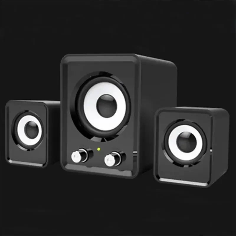Full-range Speakers3-in-1 Stereo Loud SpeakersWireless Bluetooth and Wired LinksCompatible with Various DevicesBass Speakers