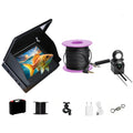 Portable Fish Depth Finder Water Handheld 1080P 4.3 Inch LCD Video Fish Finder Underwater 220° Fishing Camera With Night Vision
