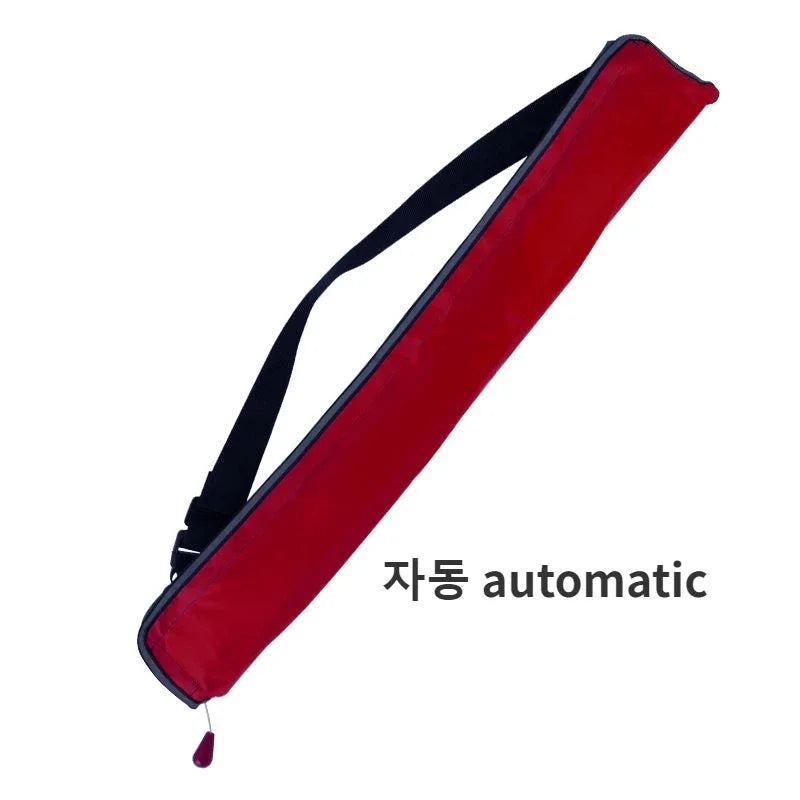 Fishing Life Jacket Manual Waist Belt Automatic Inflatable Buoyancy Portable Professional Fishing Adult Vest