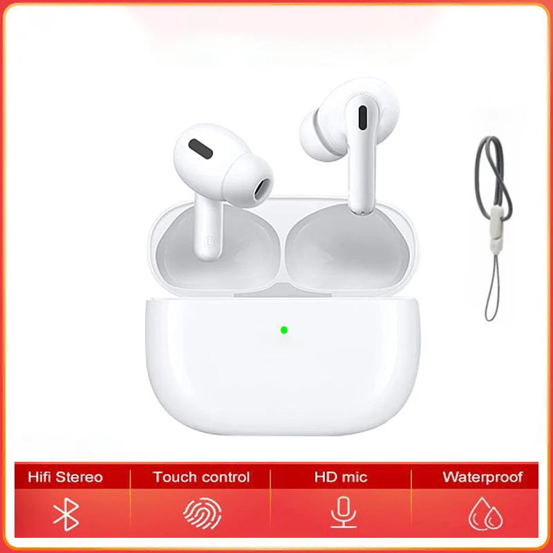 Wireless Earbuds TWS Bluetooth Headphones Deep Bass Stereo Sound Ear Buds Wireless Waterproof in-Ear Earphones with Mic,