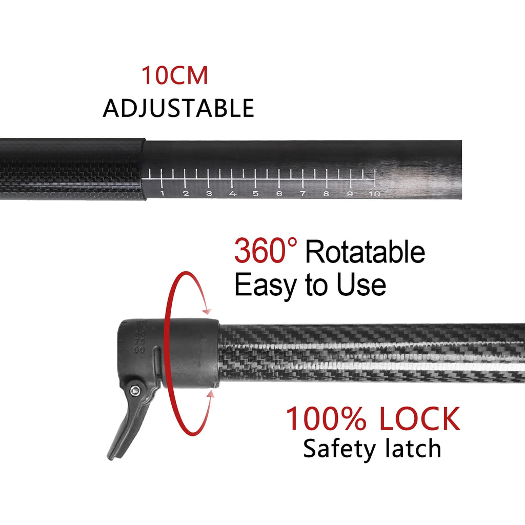 750g Bent Shaft Kayak Paddle For Inflatable Surfboard Lightweight Full Carbon Kayak Oars Adjustable Boat Oars Surfing Paddle