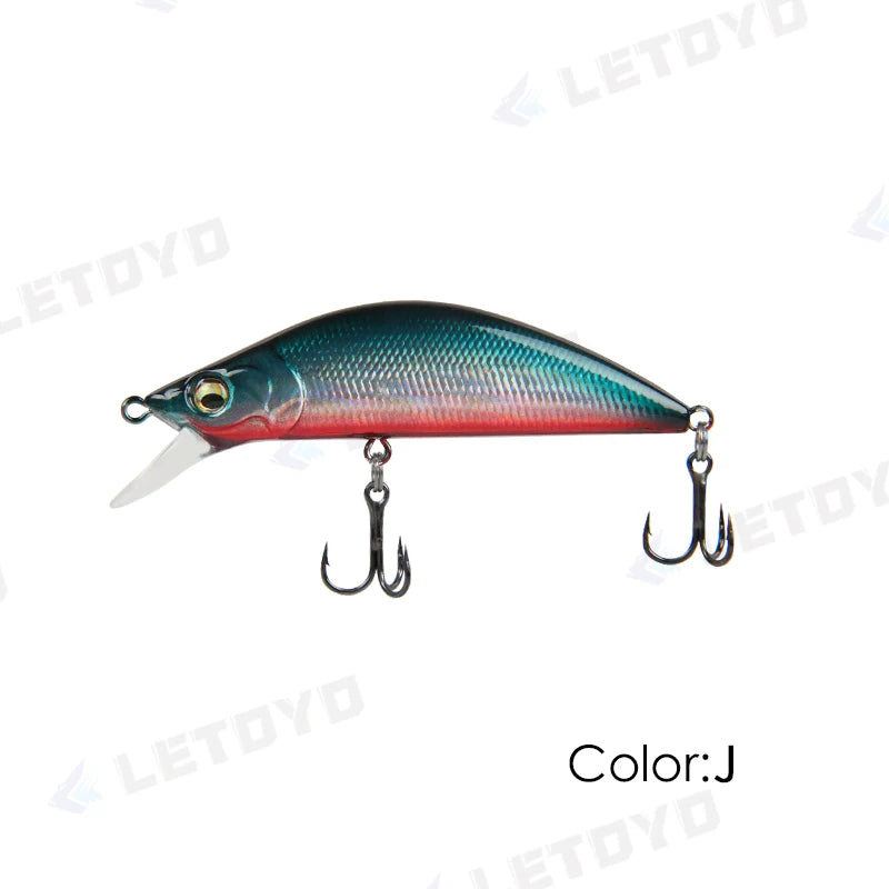 LETOYO 5g 50mm 8g 60mm 1.5-2.5m Depth Sinking Minnow Fishing Lure Artificiali Hard Baits Crankbait Wobblers Trout Bass Lure