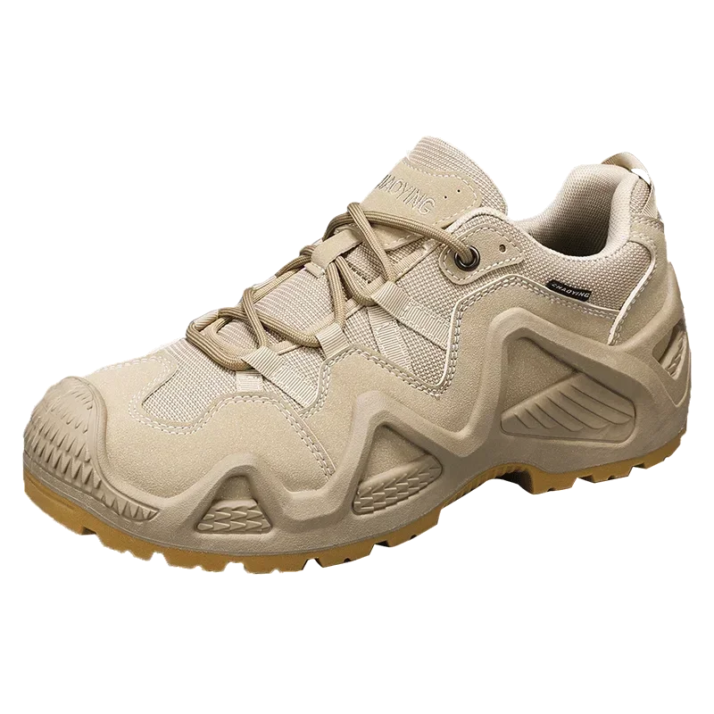 Outdoor Mens Hiking Shoes Combat Tactical Desert Boots Male Field Hunting Climbing Training Waterproof Sneakers Zapatillas Male