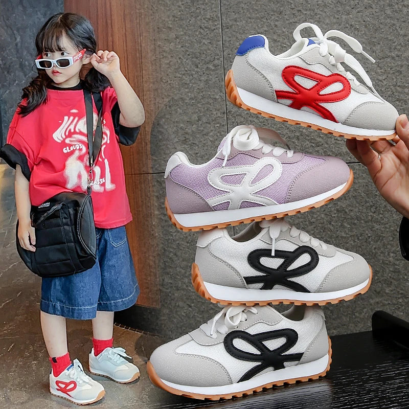 Girls' casual sports white shoes Spring and Autumn new lightweight and versatile low top board shoes Men's moral training shoes