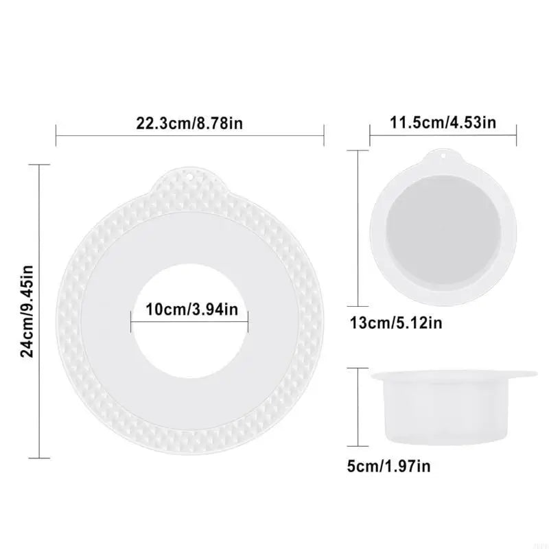 J6PE Stand Mixer Bowl Lid Mixing Bowl Lid Kitchen Mixer Accessory Kitchen Appliances