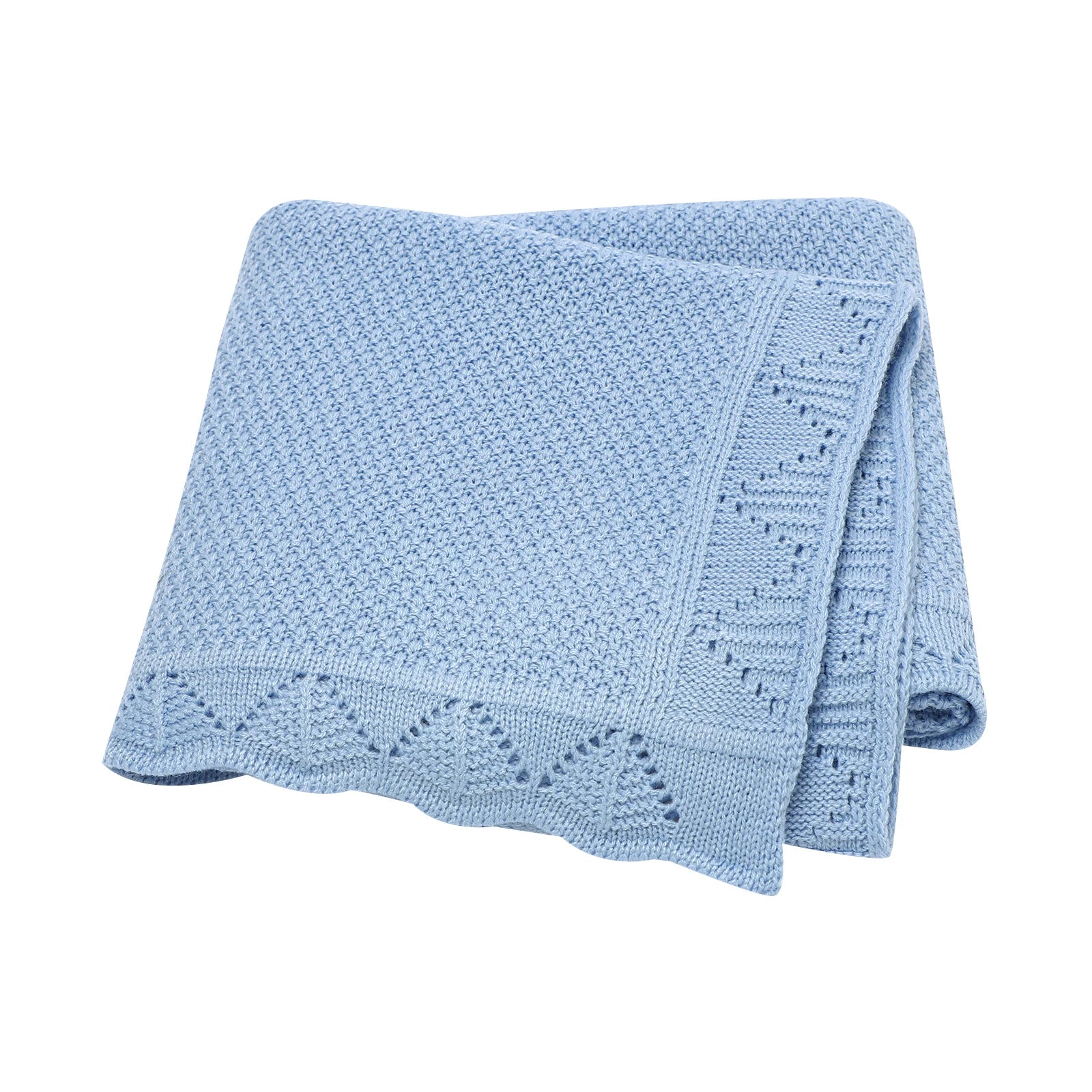 Baby Blankets Knitted Infant Boy Bedding Girl Quilt 100*80CM Plaid Newborn Stroller Swaddling Wrap Fashion Hollow Out Super Soft