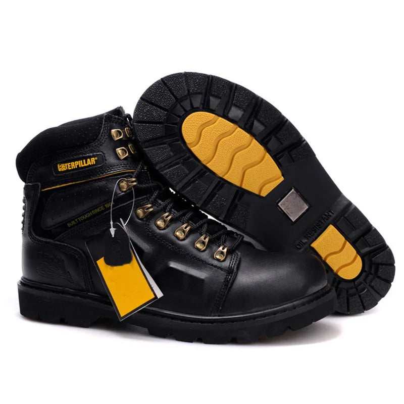 Hot Selling Men's And Women's Motorcycle Boots, Genuine Leather Couple's Workwear Boots, Outdoor Hiking Boots, Hiking Boot