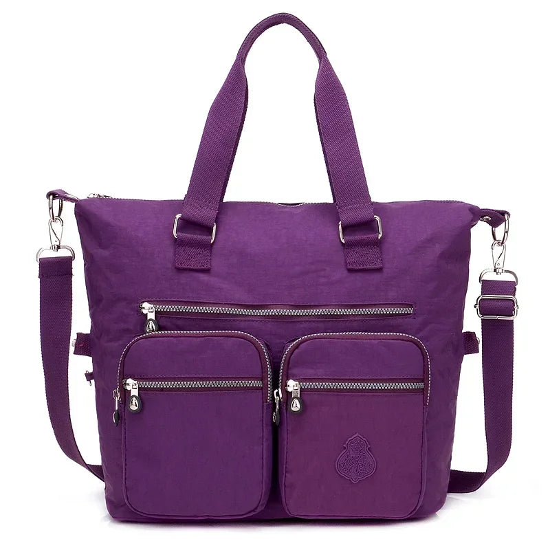 Women's Fashion Top-Handle Bag for Women Big Handbag Nylon Crossbody Bags Waterproof Shoulder bag purses and handbags bolsos sac
