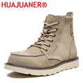 Outdoor Men Hiking Shoes Waterproof Tactical Leather Hunting Boots Desert Camping Sneakers Ankle Men Trekking Casual Shoes