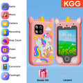 Kids Smart Phone for Girls Boys Kids Cell Phone Toys Dual Camera Music Player 17 Games Toddler Learning Phone For Birthday Gifts