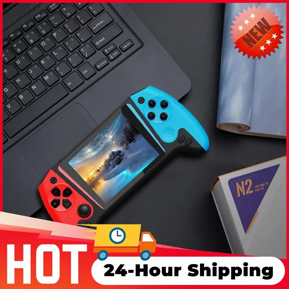 Retro Handheld Video Game Arcade Console 3.5inch LCD Screen Built-in 500 Games Portable Game Player TV Connect Nostalgic Console