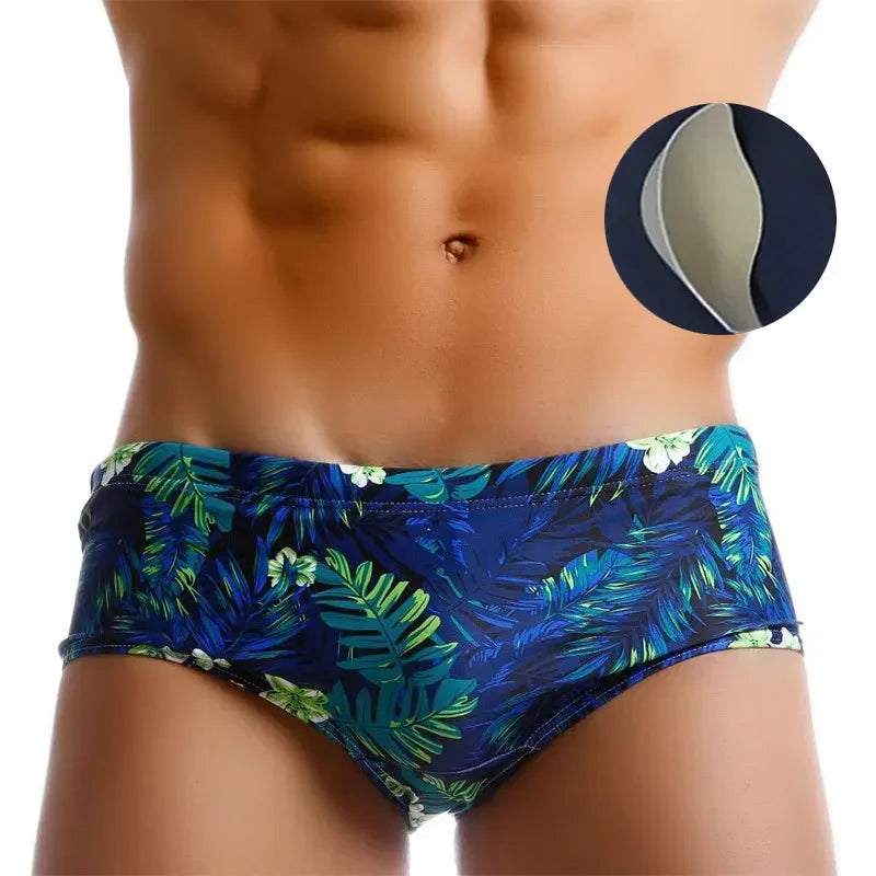 Mens Swimsuit Underwear Swim Trunks Surf Beach Shorts Quick Dry Swimwear Boxer Bathing Suits Beachwear Boardshort Underwear
