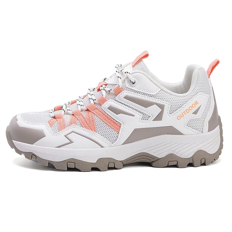 New Arrival Women Mens Hiking Shoes Breathable Lace Up Trekking Boots Male Cushioning Ourdoor Climbing Tourism Sneakers for Men