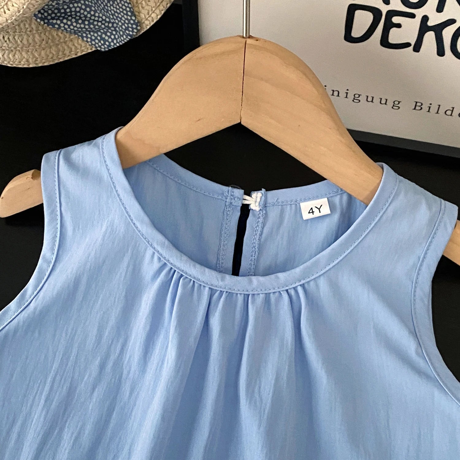 Kids Clothing Sets New Summer 3D Flower Sleeveless Tank Top + Floral Bud Shorts Girl Clothing Suits
