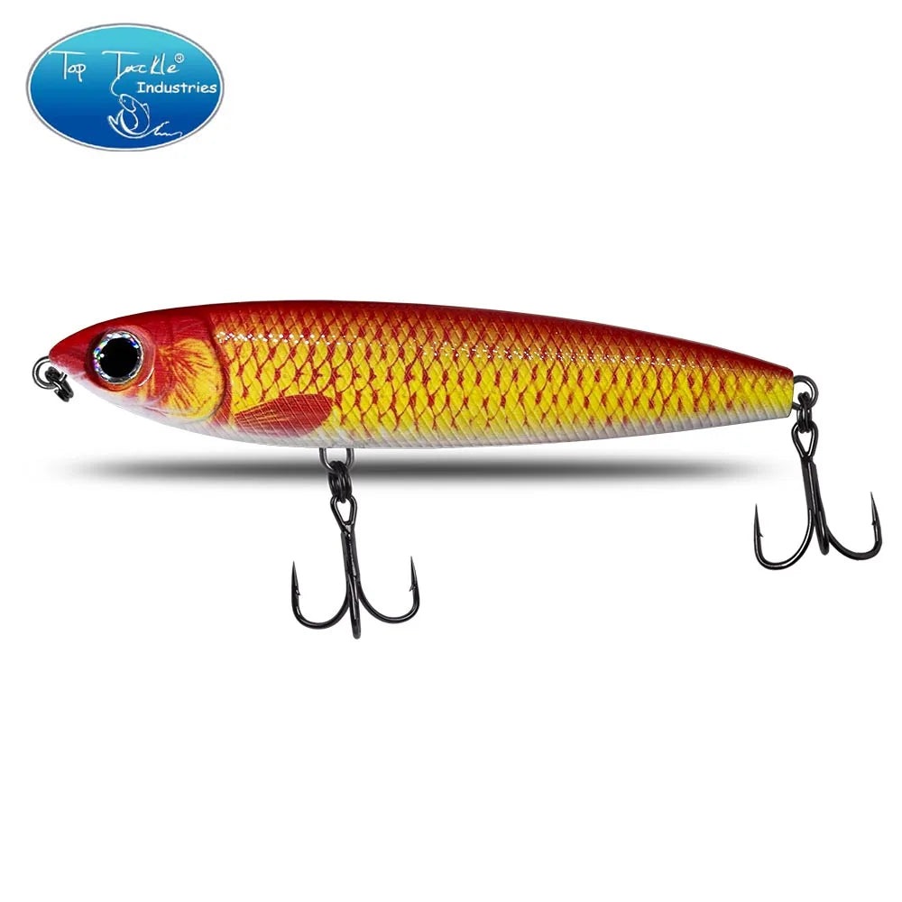 TOP TACKLE INDUSTRIES Topwater Surface Pencil Fishing Lures 125mm 30g Swimbaits Floating Artificial Hard Baits Fishing Lure