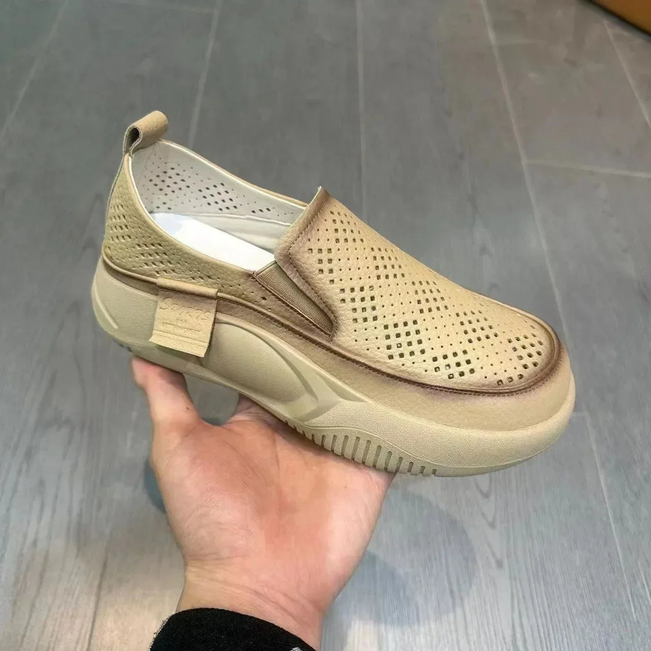 Women's Shoes Round toe soft sole flat shoes For Women Non-Slip Comfortable Lightweight Walking Sandals off white shoes 2024