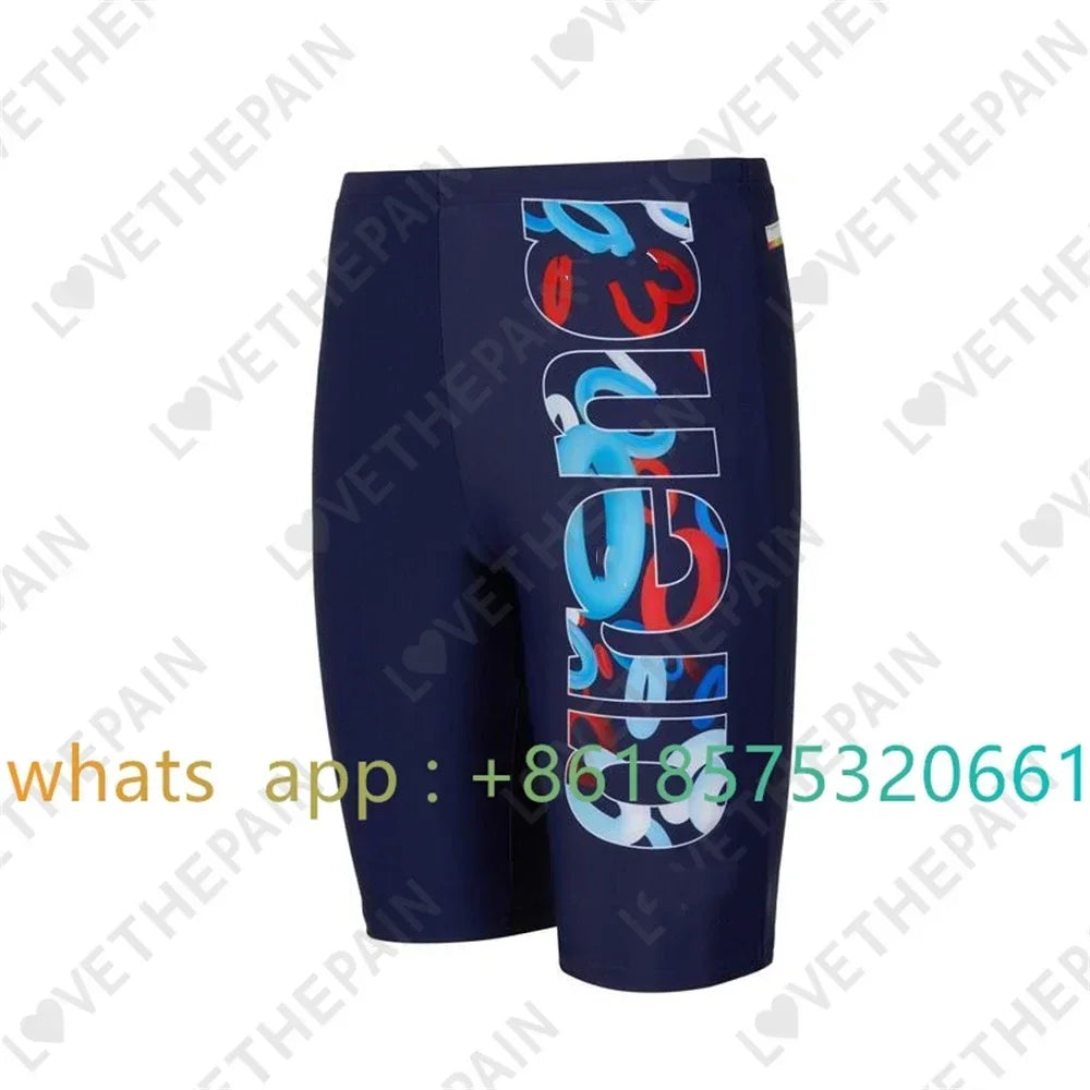 Mens Swimsuit Shorts Swimming Trunks Endurance Athletic Training Swimsuit Racing Shorts Beach Swimwear 2023 Surfing Swim Jammers