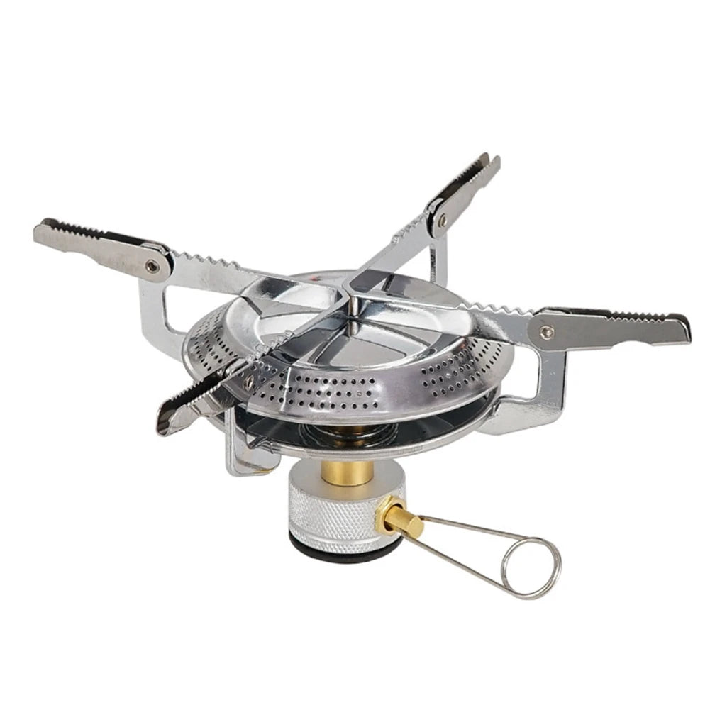 A19F-Outdoor Camping Gas Stove Portable Stove Burner For Hiking Backpacking Picnic Cooking Stoves Furnace,Foldable Stove
