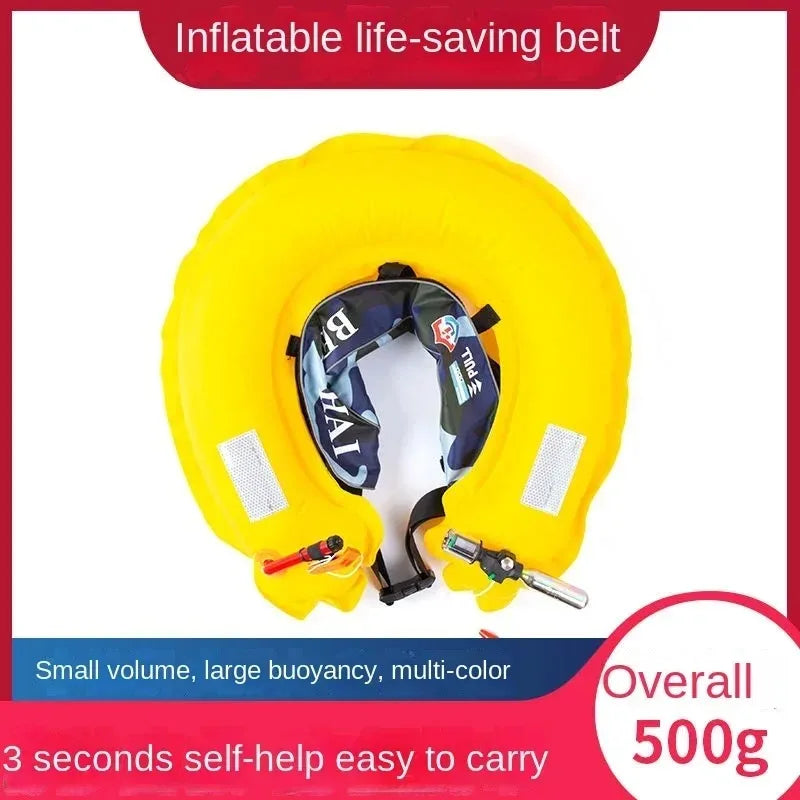 Fishing Lifesaving Belt Safety Life Jacket Professional Automatic Inflatable Lifebuoy Portable Swimming Buoyancy Vest Adult