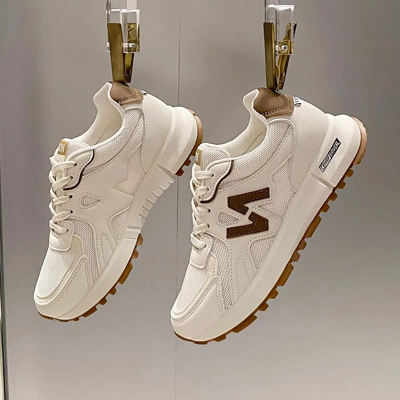 Sports Shoes for Women 2024 Spring New Super Hot Versatile Anti slip Casual Women's Shoes Soft Sole Running Little White Shoes