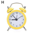 Retro Loud Alarm Clock Double Bell Mechanical Key Wound Silent Decor Clocks Home Bedside Pointer Night Light Clock Clock Al L8S2