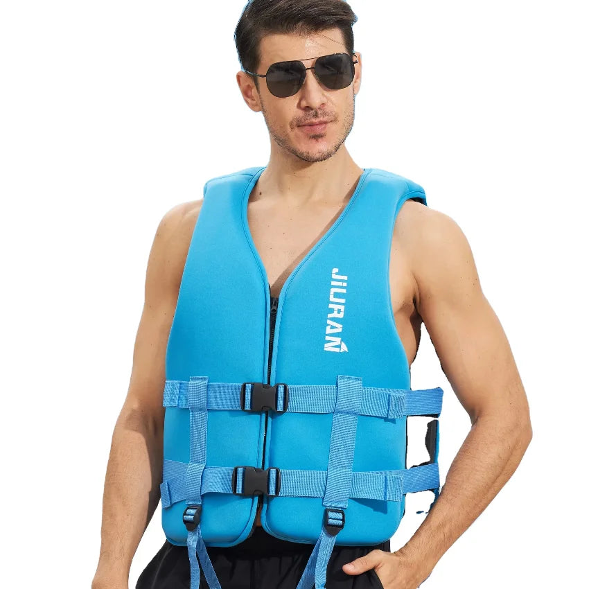Life Jacket Vest For 50-260LB Adults And Kids,Water Sports Buoyancy Aids Suitable For Fishing,Sailing,Surfing,Boating,Kayaking