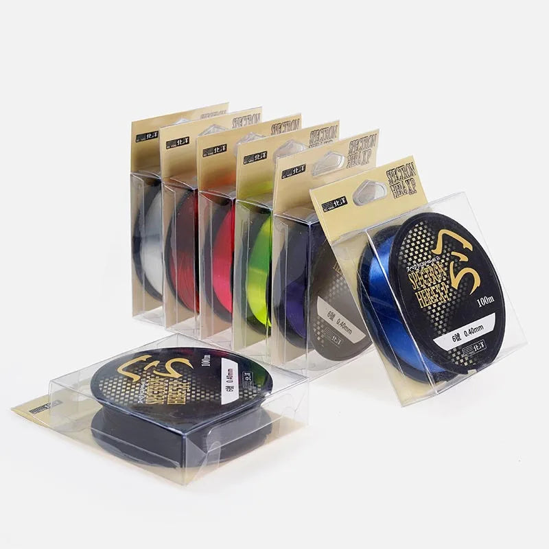 100m Monofilament Nylon Fishing Line Japan Material Not Fishing Line Bass Carp Fish Fishing Accessories Mainline Tippet