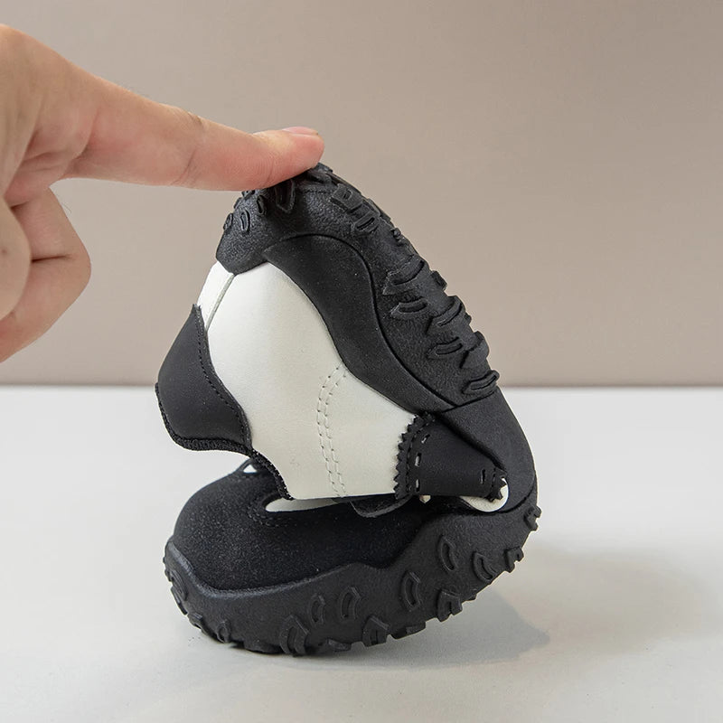 Kids Casual Shoes Trend Comfortable Handsome Boys Girls Running Shoes Non-slip 2025 Autumn New Children Sports Shoes Soft Bottom