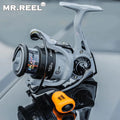 MR.REEL Brand,Spinning Fishing Reel,Shallow Alloy Line Spool,CNC Metal Arm,Bold Bail,Bold Drag Adjustment,Suit For Casting Reel