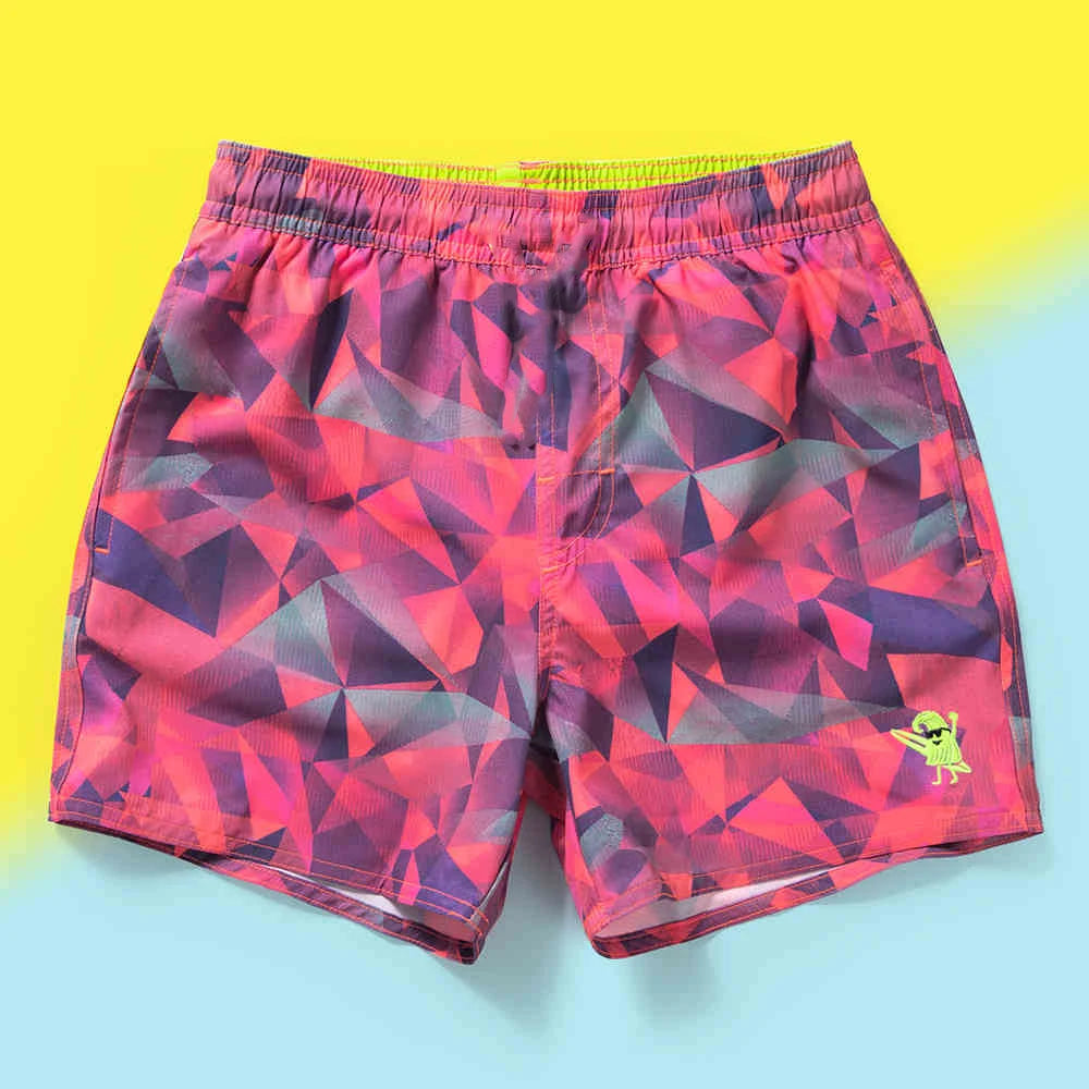 Kids Swim Trunks For Summer Outdoor Diving Beach Shorts For Boys And Girls, Comfortable And Casual Family Beach Shorts