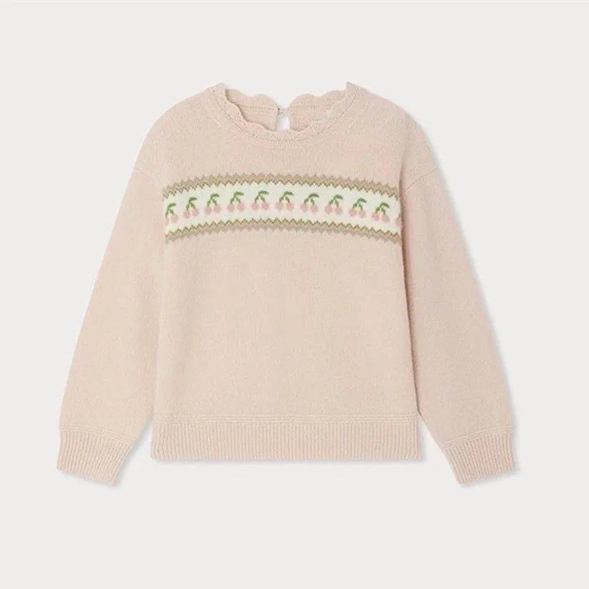 Children's Clothing In Stock Kids Girls Long Sleeve Princess  2025 Autumn Sweatshirts Knitted Sweaters Cardigan Fashion Blouse