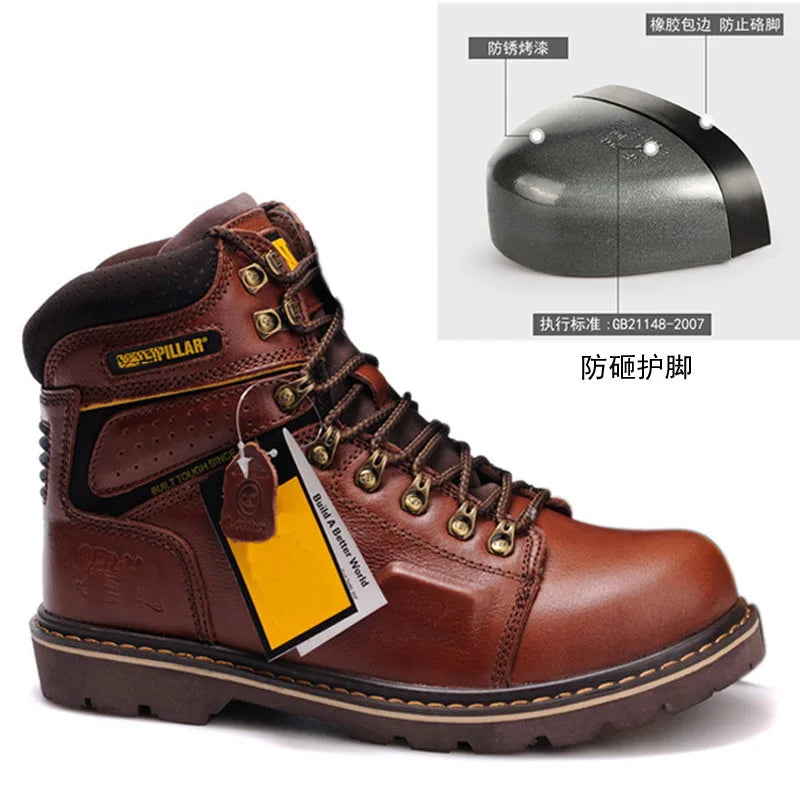 Hot Selling Men's And Women's Motorcycle Boots, Genuine Leather Couple's Workwear Boots, Outdoor Hiking Boots, Hiking Boot