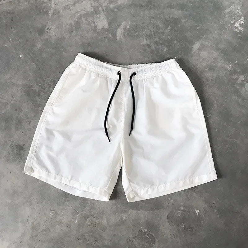 2025 Summer Men's Swimwear Swim Shorts Trunks Beach Board Shorts Swimming Pants Mens Running Sports Surffing Shorts Male M-5XL