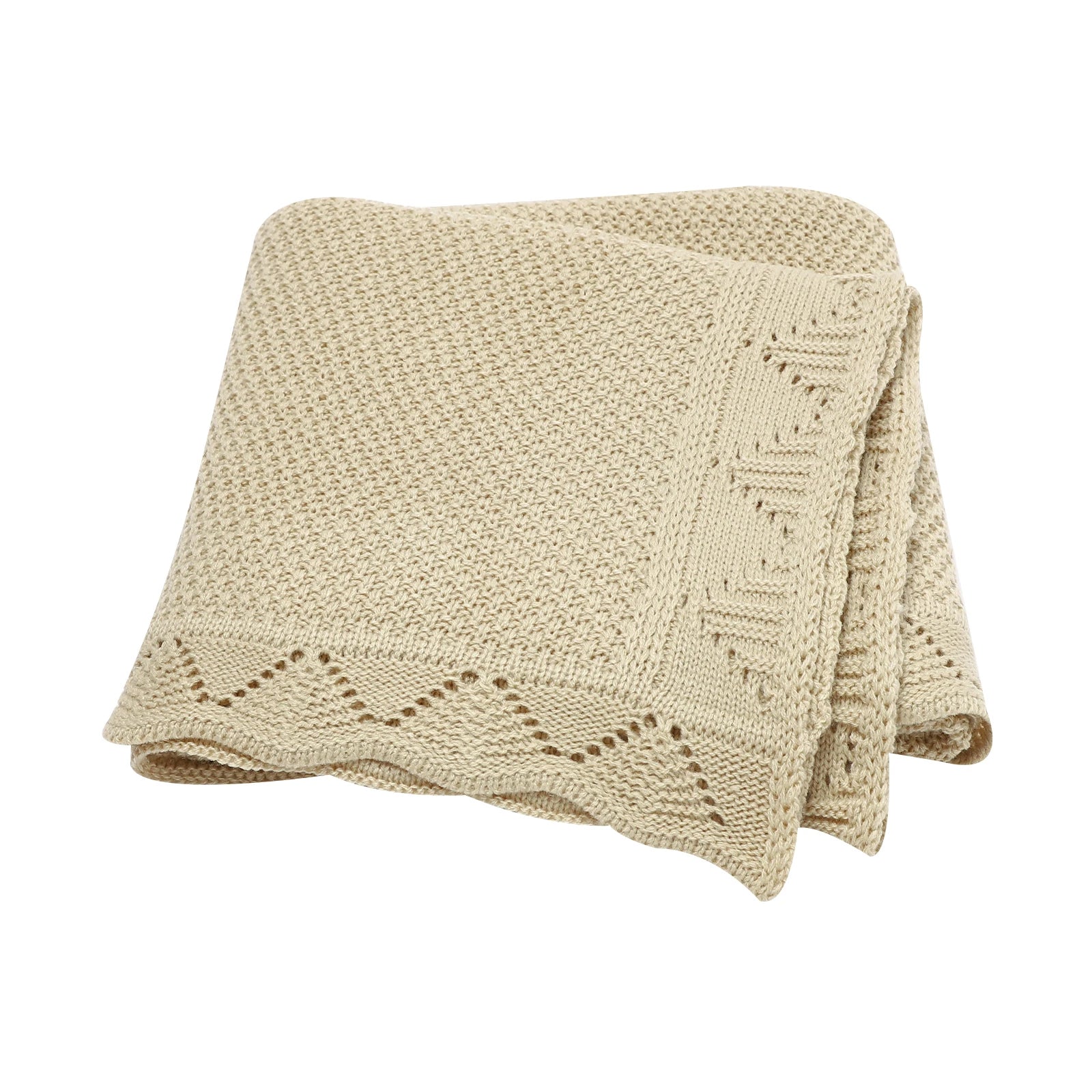Baby Blankets Knitted Infant Boy Bedding Girl Quilt 100*80CM Plaid Newborn Stroller Swaddling Wrap Fashion Hollow Out Super Soft