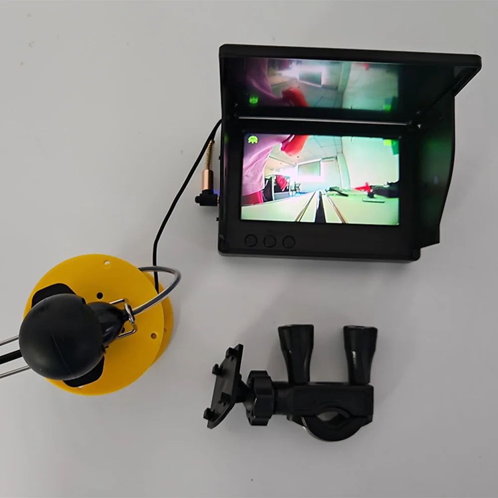 Dodosee Handheld 1080P 4.3'' LCD Fish Finder Portable Fish Depth Finder Water Underwater 220° Fishing Camera With Night Vision