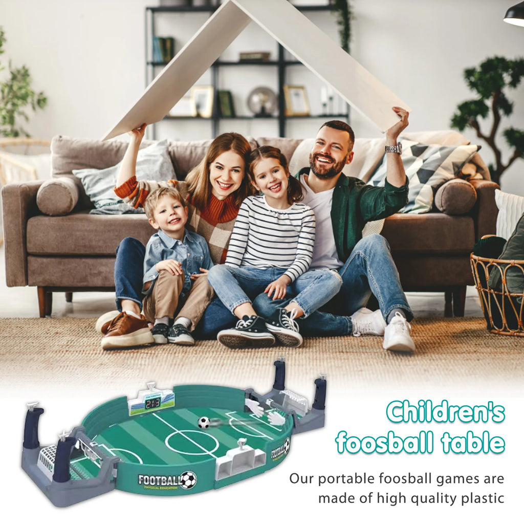 Kids Football Battle Board Game with 2/4/7 Footballs Parent-child Interactive  Leisure Soccer Battle  for Kids Adults