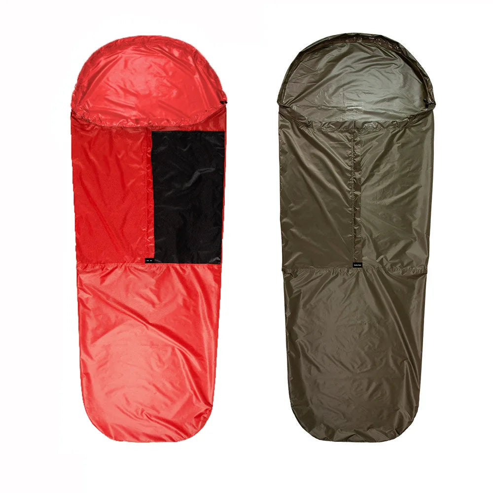 Outdoor Camping Portables Waterproofed Sleeping Bags Hiking Travel Emergencies Windproofed Heat Retention Sleep Bag Cover