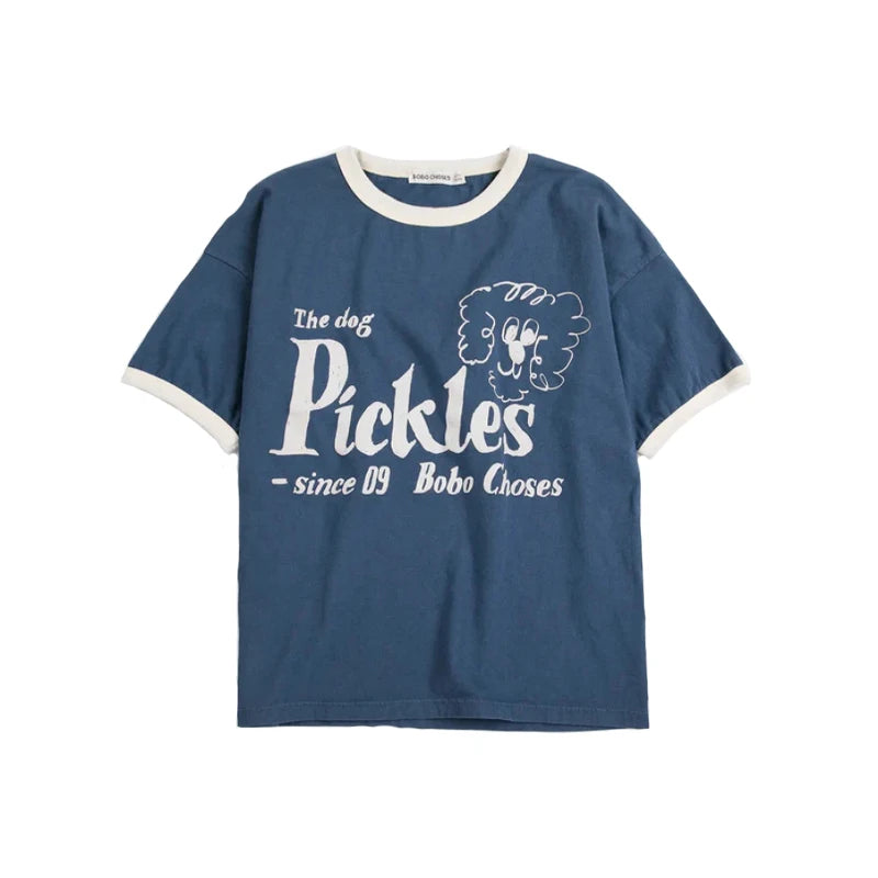 Summer 2026 New Kids T-shirt Shorts Set  Korean Boy Girl Letter Printed T-shirt Children's Casual Cute Short Sleeves Kids Tops