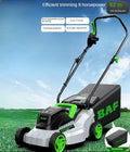 High-Power Electric Lawn Mower - Perfect for Large Yards, Push-Style Efficiency and Corded Operation Included