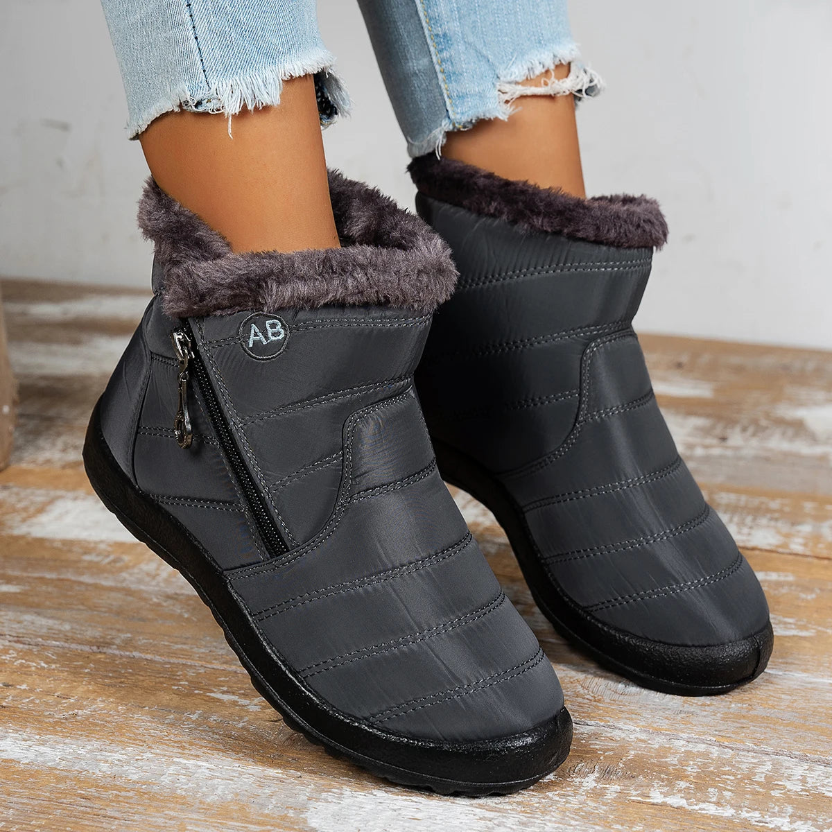 Womens Shoes Autumn witnter Winter Snow Boots Waterproof Ankle Boots Outdoor Comfortable Shoes for Women free shippiing shoes