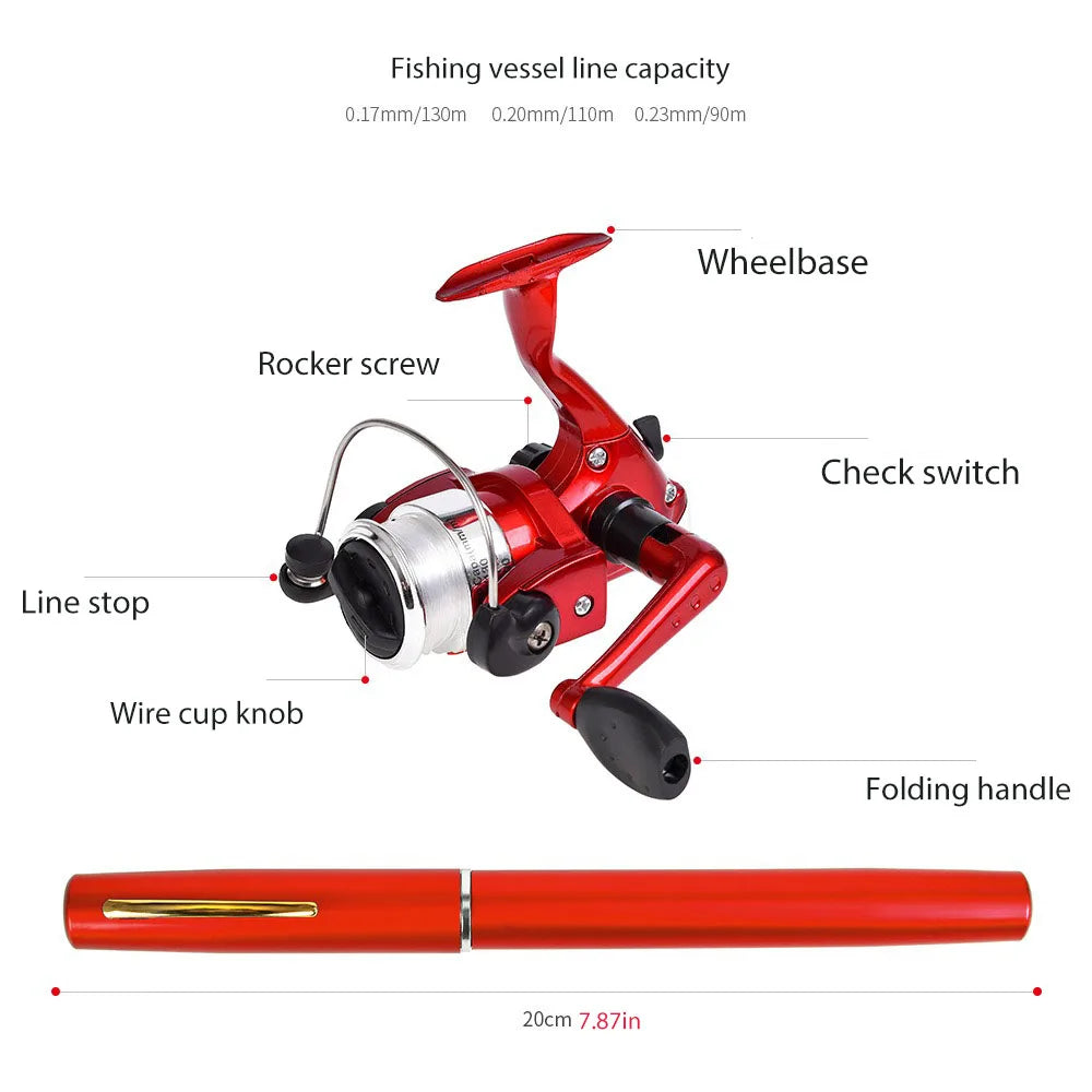 Rods for Fishing Accessories Fish Rod Goods Tackle Reel Telescopic Pole Tools Accessaries Poles Material Things Articles Sports