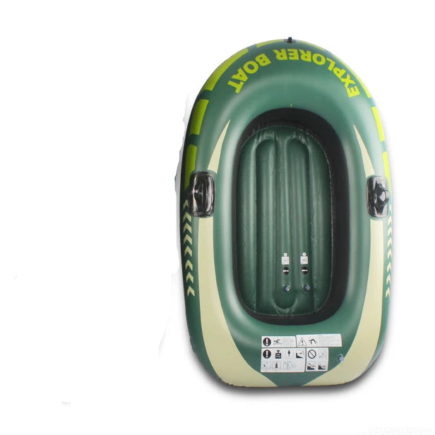 PVC Inflatable Kayak Canoe 1~2 Person Rowing Air Boat Fishing Boat Summer Rubber Boat Pvc Kayak Thickened Rafting Boat New