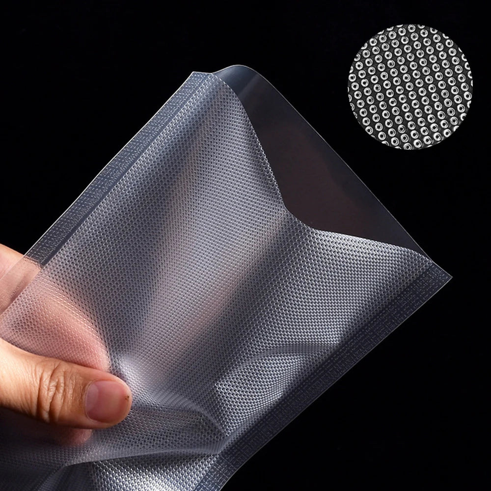 Food Vacuum Sealer Bag Plastic Sealing Bags Reusable Food Preservation Sealed Bag Household Vacuum Packaging Bags for Kitchen