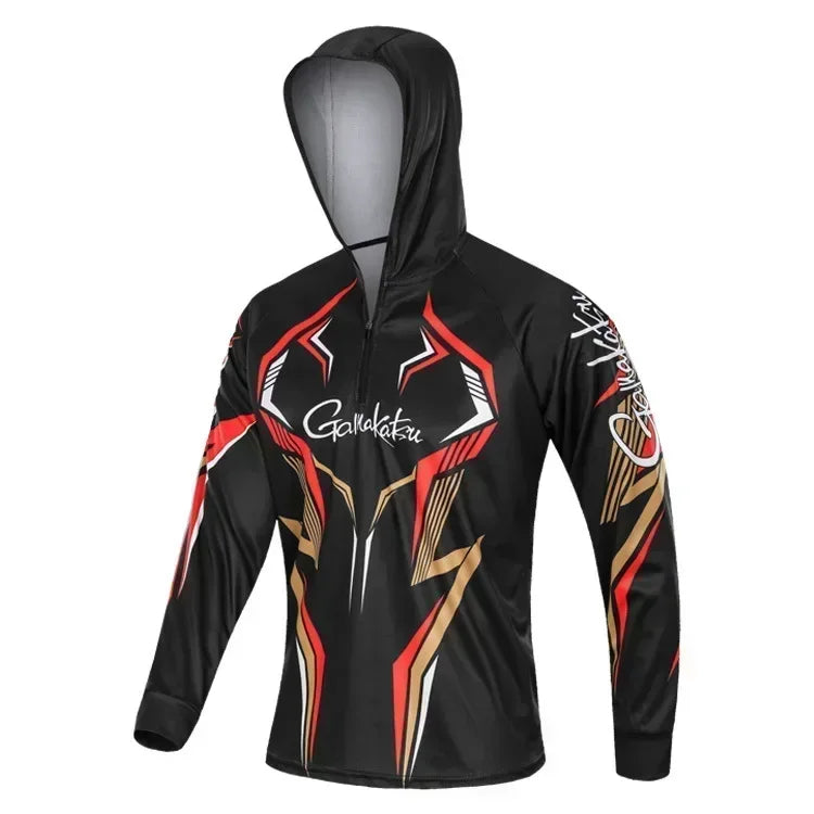 Fishing Clothing Long Sleeve Outdoor Breathable 5XL Fishing Shirts Anti UV Quick-Drying Cycling Hunting Hiking Clothes