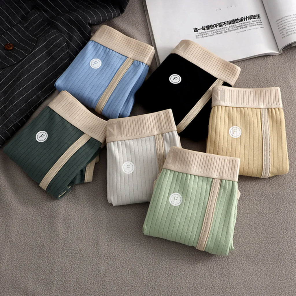 Men Panties Cotton Boxer Shorts Man Underwear Mens Boxers Breathable U Convex Male Underpants Sexy Plus Size