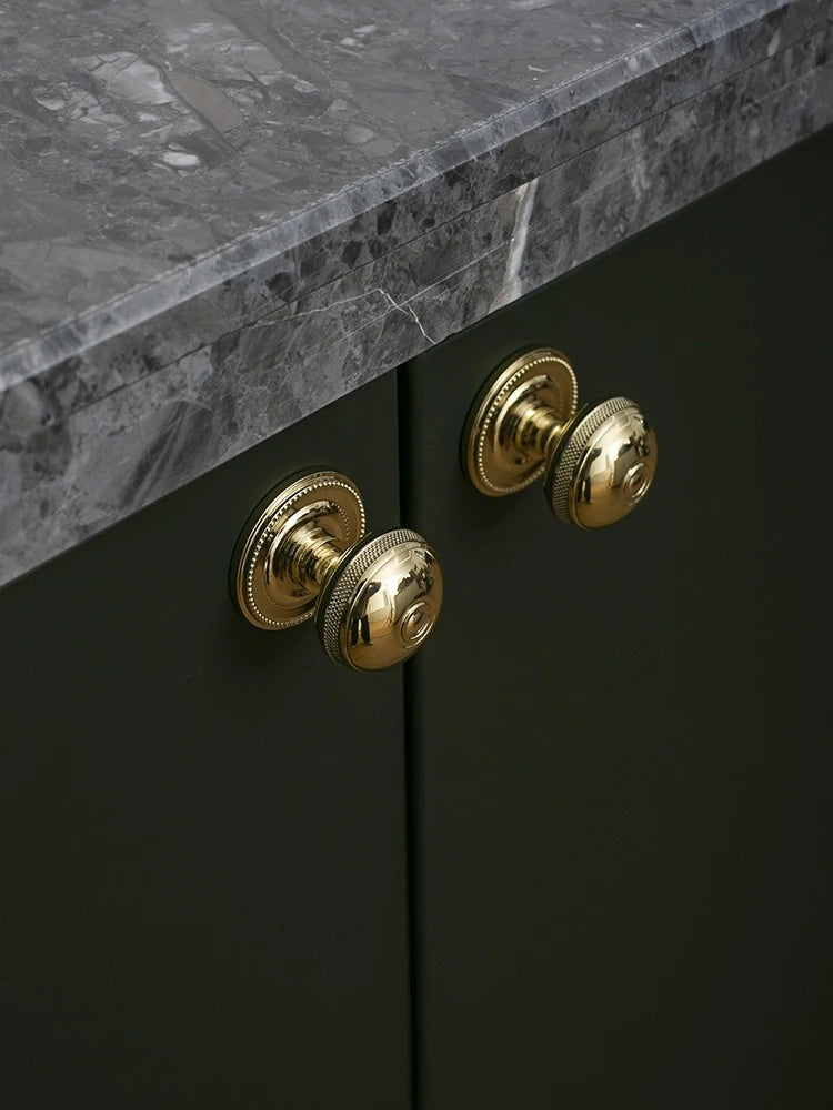 Furniture Drawer Nightstand Golden/Silver Shiny Solid Brass wardrobe Door Knob Bedroom Shoe Cabinet Brass small Handles Knobs
